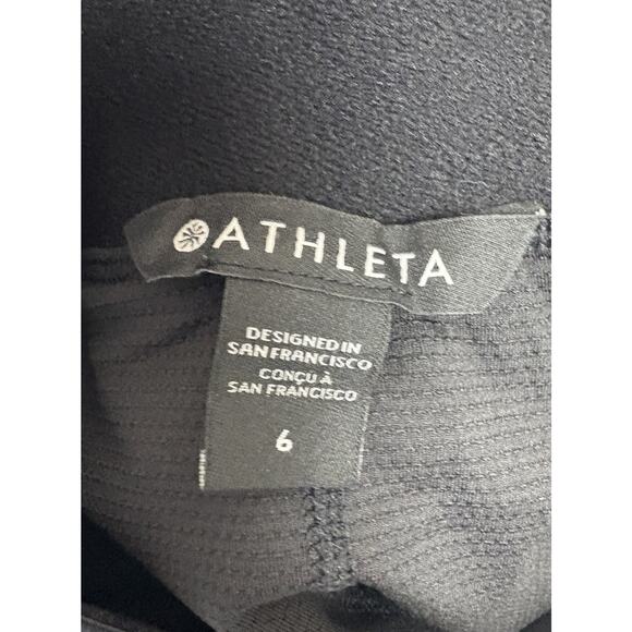 Athleta Black Active Skort Built-In Shorts Women’s Size 6 - Picture 6 of 8